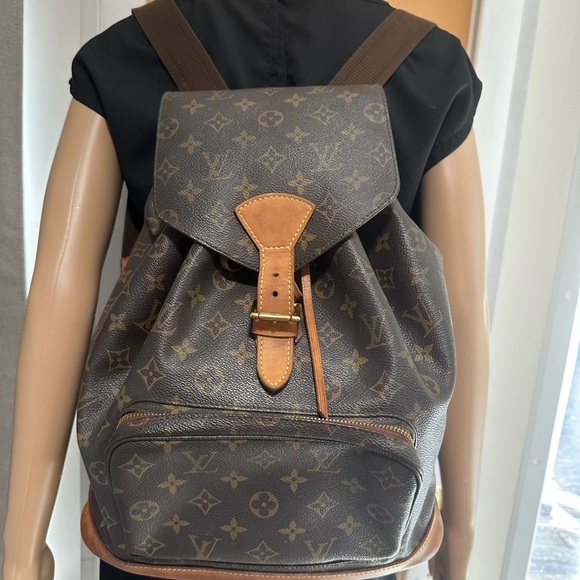Louis Vuitton Brown Monogram Backpack with Adjustable Straps - Picture 1 of 15